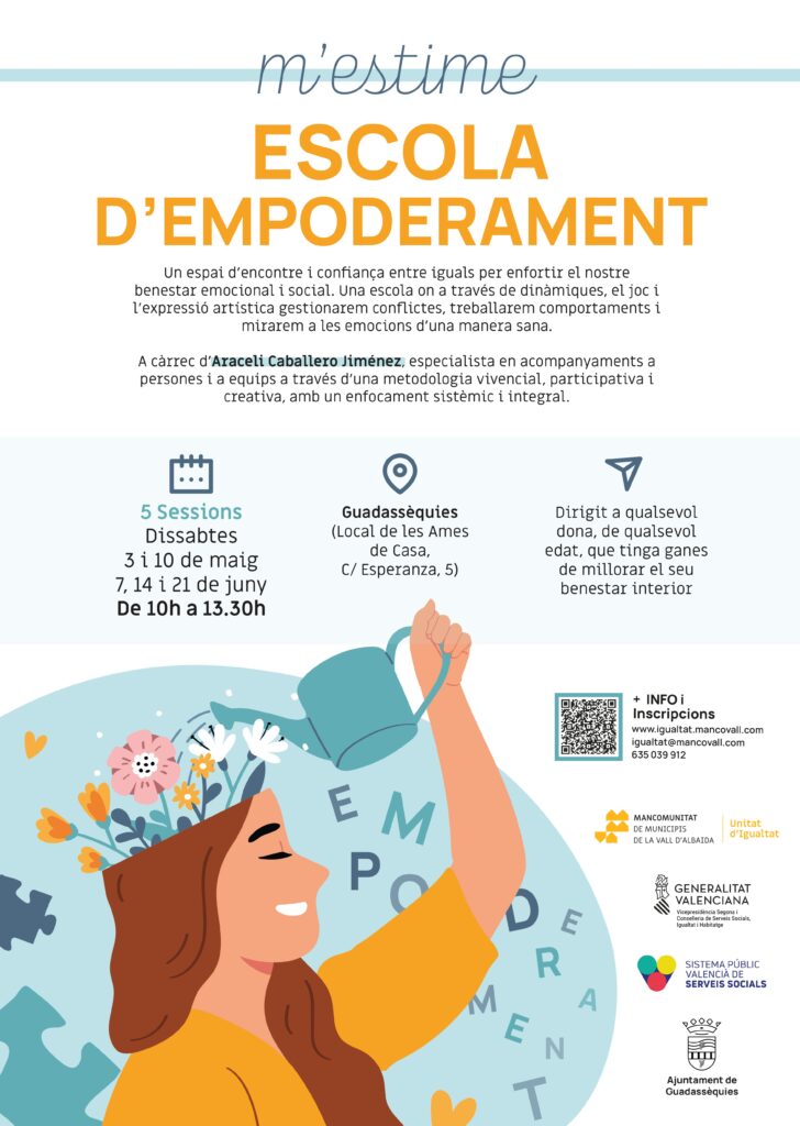 CARTELL ESCOLA D'EMPODERAMENT_Guadasséquies