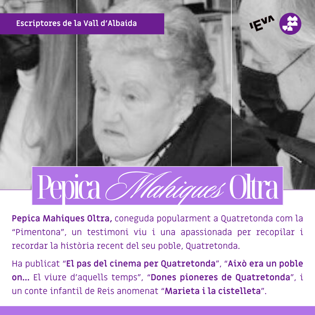 Pepica Mahiques Oltra